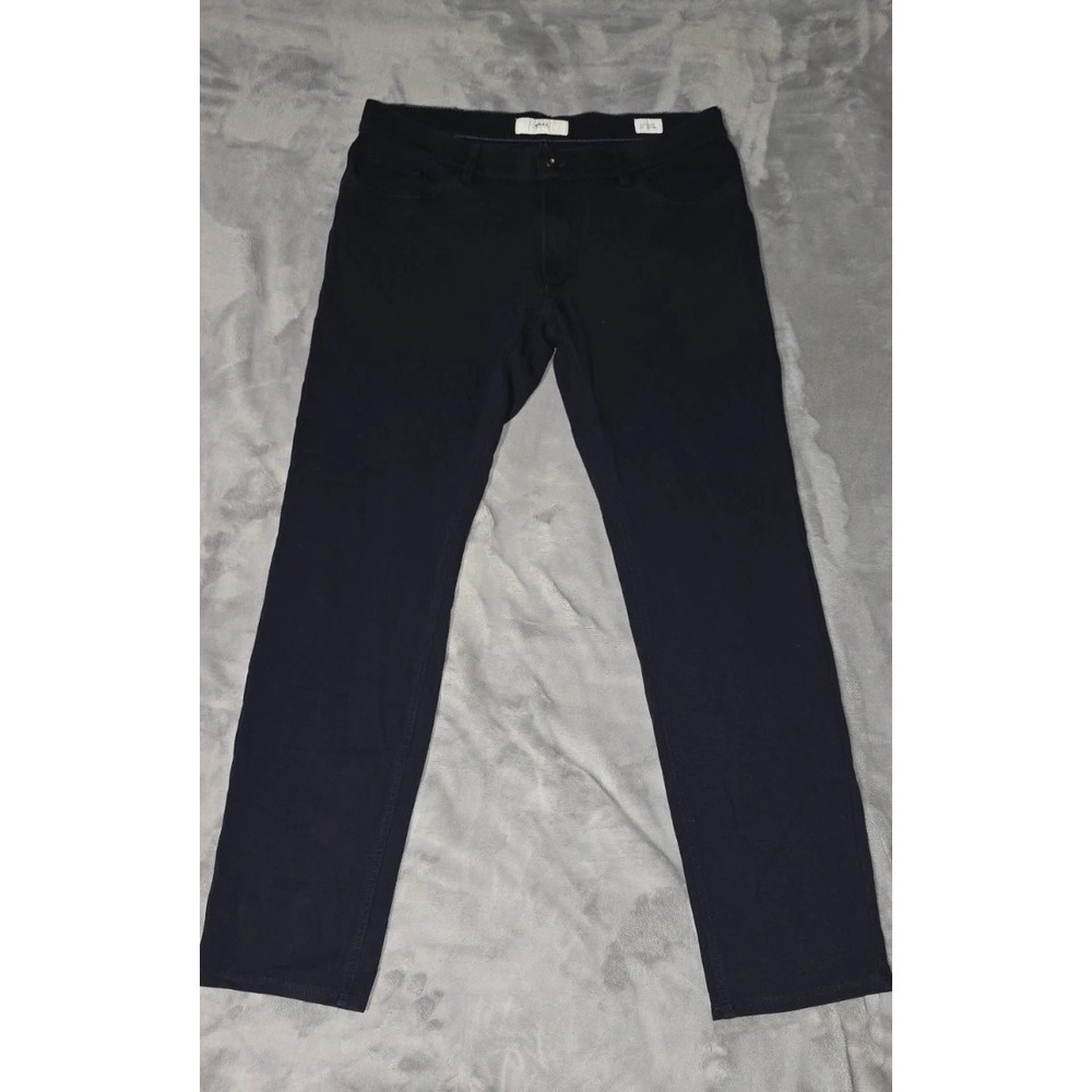 BRAX Chuck Modern Fit Men's‎ 5 Pocket Pants 35x31 Navy Cotton Blend